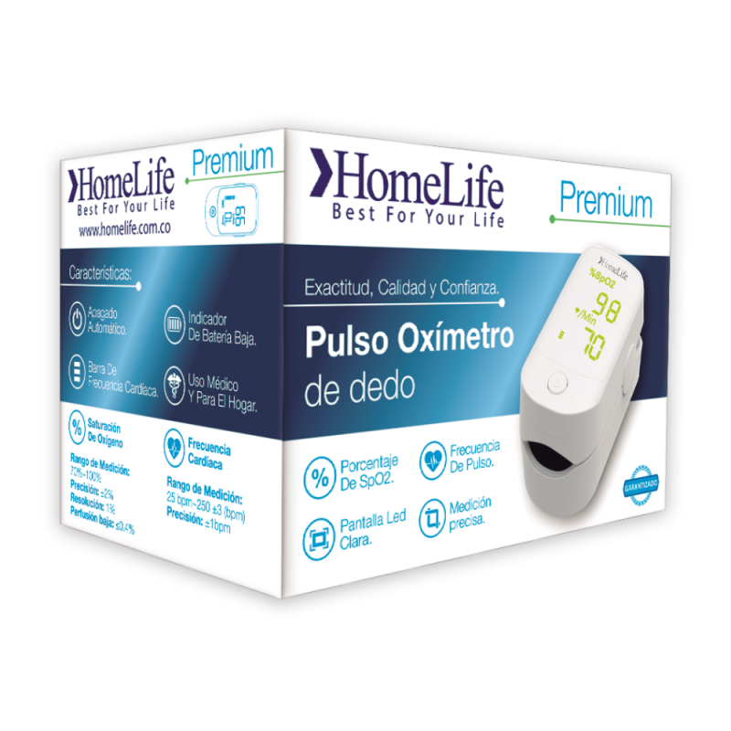 Pulso Oxímetro De Dedo Premium - Imagen 6