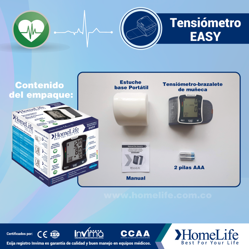 Tensiómetro Automático De Muñeca Easy - Imagen 4