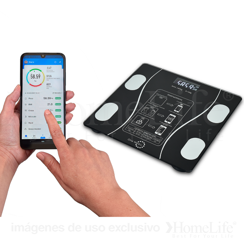 Báscula Smart (inteligente con bluetooth) - Imagen 5