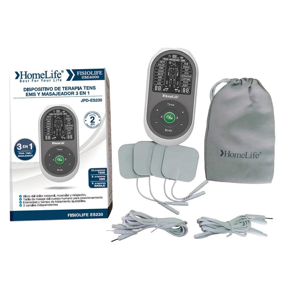 Electroestimulador Homelife Tens Ems