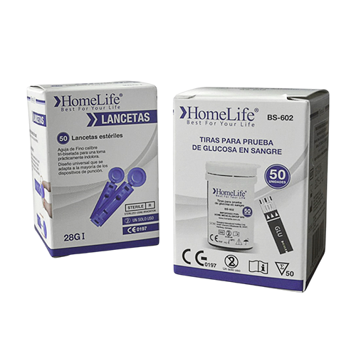 lancetas y tirillas para glucómetro