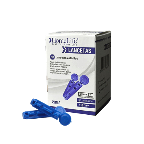 Lancetas Universales Para Glucómetro x 50 unidades
