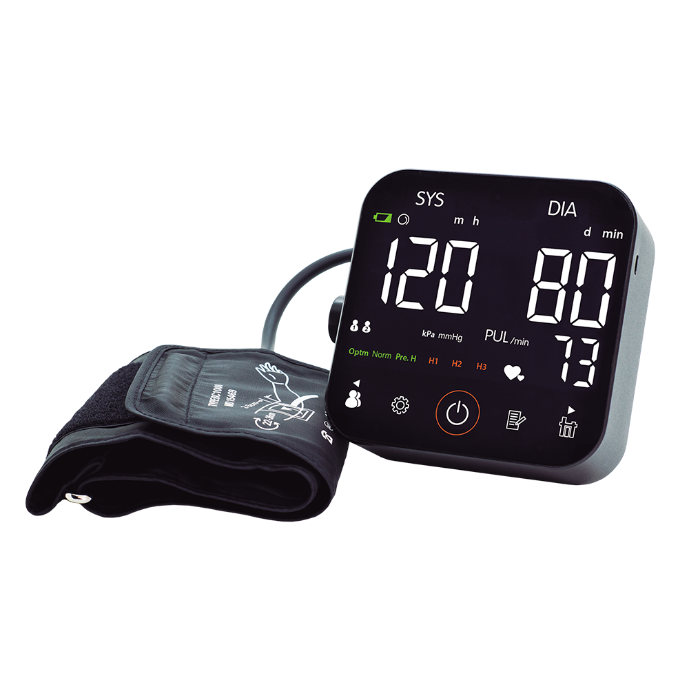 Medidor Presion Arterial Digital Brazo Mas Fuente 220 Volt