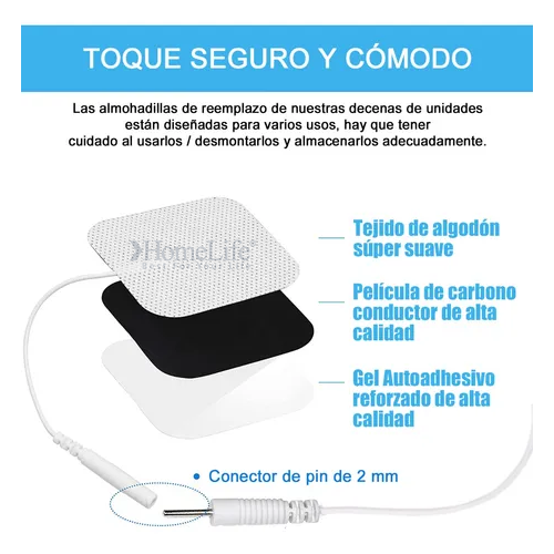 paquete de electrodos x 4